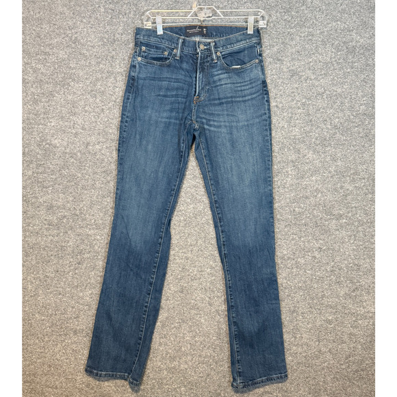 Abercrombie & Fitch Jeans Womens 28x34 Blue Bootcut Stretch High Rise Casual Y2K - Picture 3 of 12